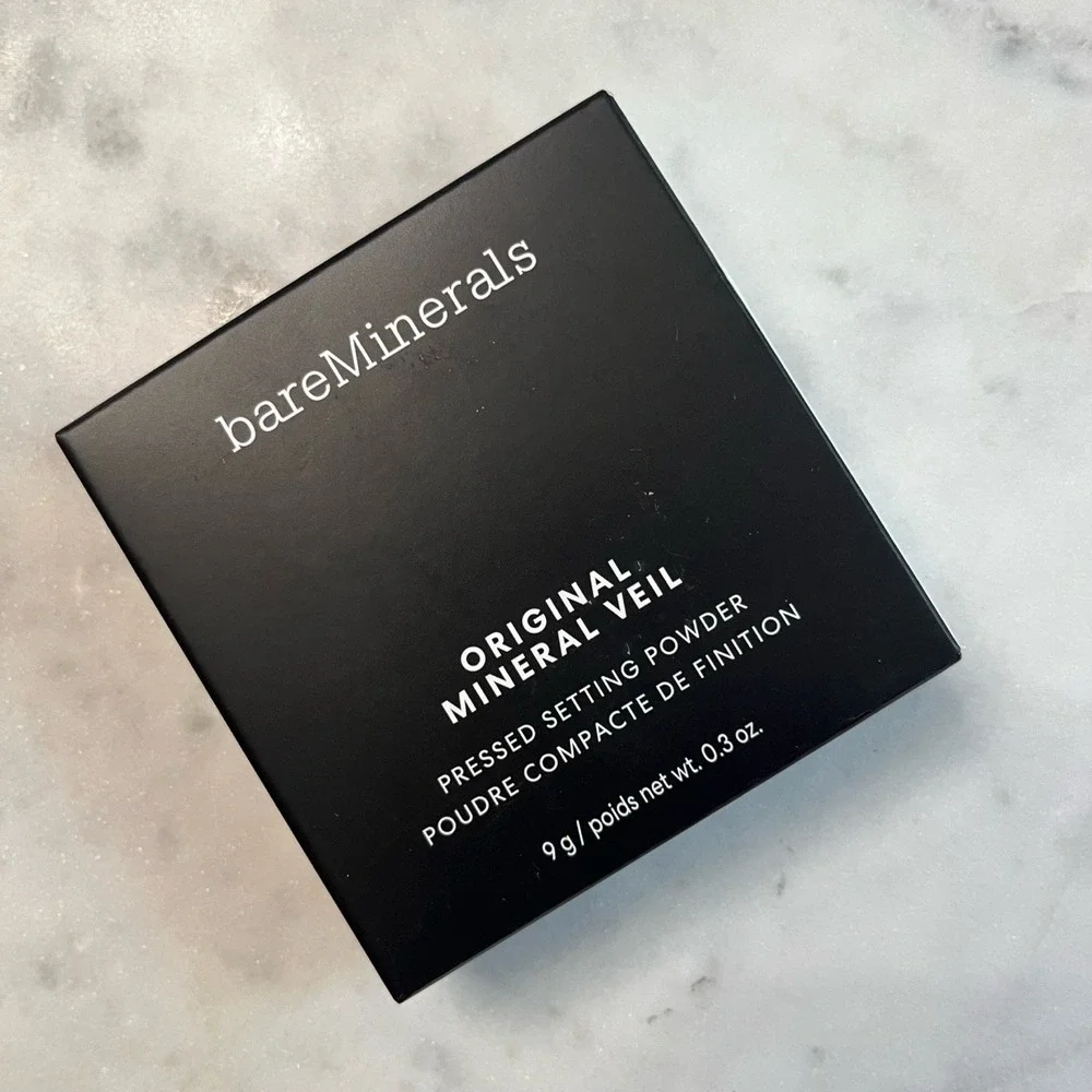 BareMinerals Mineral Veil Original Pressed Setting‎ Powder SHEER TAN New NIB 9g